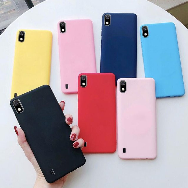 Silikon Schutzhülle in Pink für Samsung Galaxy A-Serie (A10, A20, A30, A40, A50, A70, A01, A02, A11, A21s, A31, A41, A51, A71) als TPU Rückseite Abdeckung - Bild 1