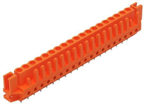 WAGO 232-179/047-000 Federleiste in Orange, 10 Stück - Bild 1