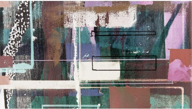 Komar Fototapete Vlies Liquids Dripping Multicolor B: 500 cm, H: 280 cm - Bild 1