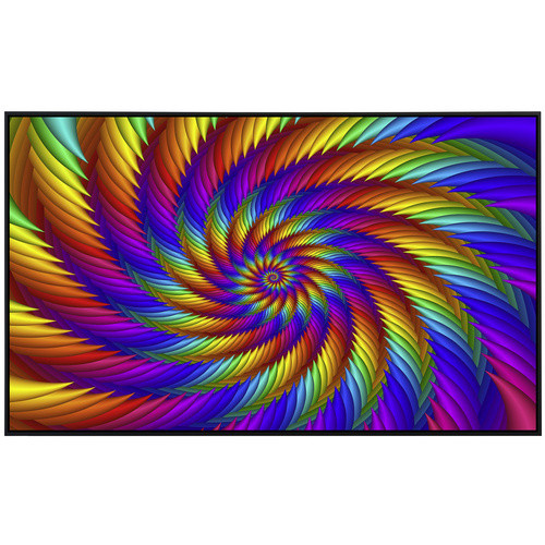 papermoon Infrarotheizung EcoHeat Psychedelische Regenbogenspirale in Bunt mit Matt-Effekt, App-Steuerung und Überhitzungsschutz - Bild 2