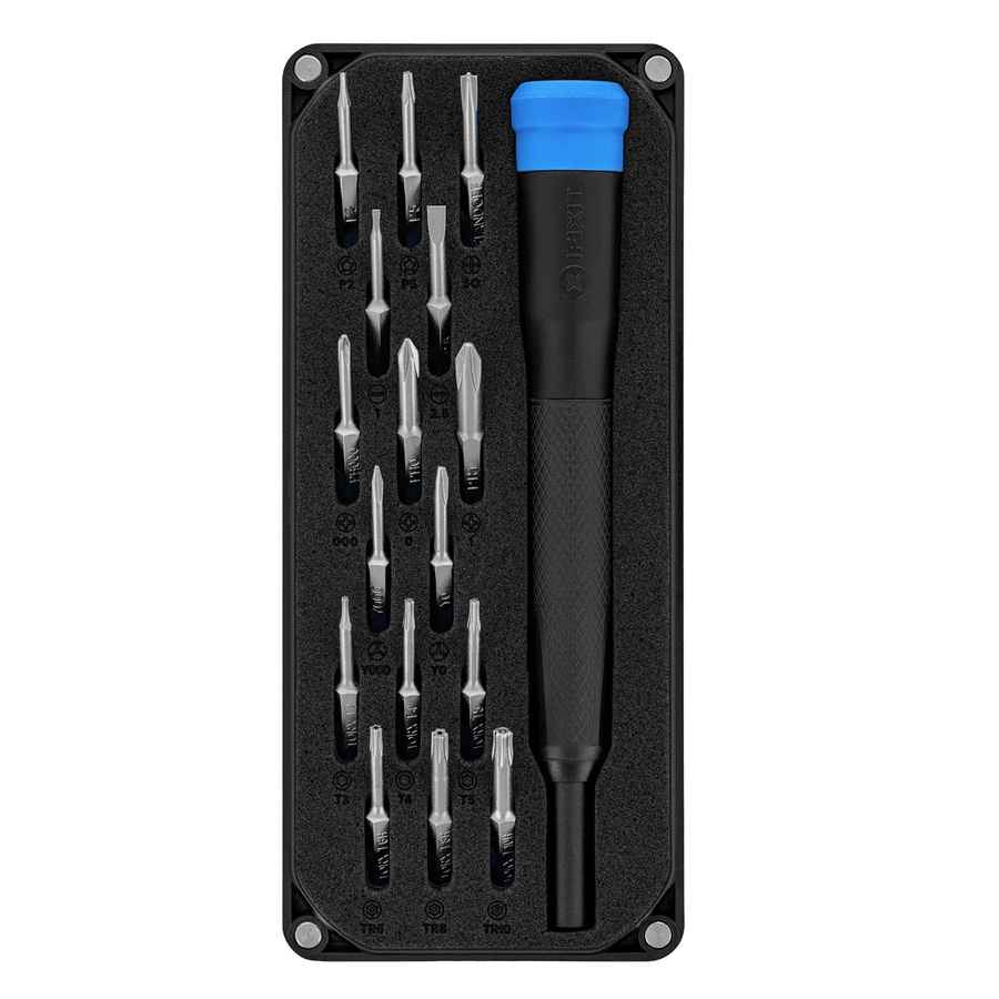 iFixit Minnow Precision Bit-Set, 17-teilig, Blau-Schwarz - Bild 2