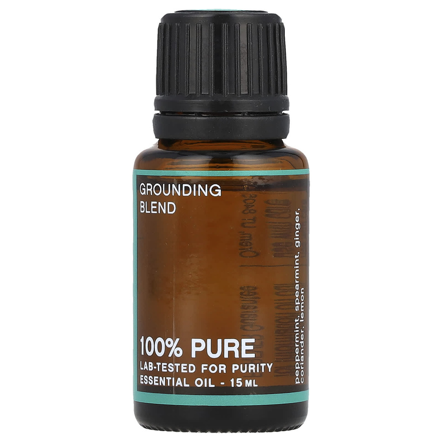 Nature's Fusions Ätherisches Öl gegen Schwindel mit Pfefferminze, Koriander, Ingwer, grüner Minze und Zitrone, 15 ml - Bild 2