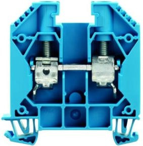 Weidmüller Durchgangsklemme WDU 16 in Blau, B/T/H: 11,9 x 60 x 63 mm - Bild 1