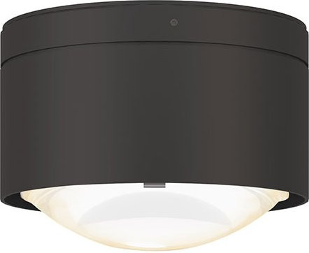 Top Light Puk! 120 One Avantgarde Deckenleuchte in Anthrazit Matt mit matter Glaslinse - Bild 1