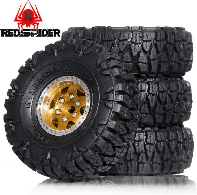 RS RC Beadlock-Radreifen, Reifensatz, 1:18, Gummi - Bild 1
