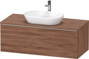 Duravit Waschtischunterschrank D-Neo braun matt, wandhängend, B/T: 120 x 55 cm - Bild 1