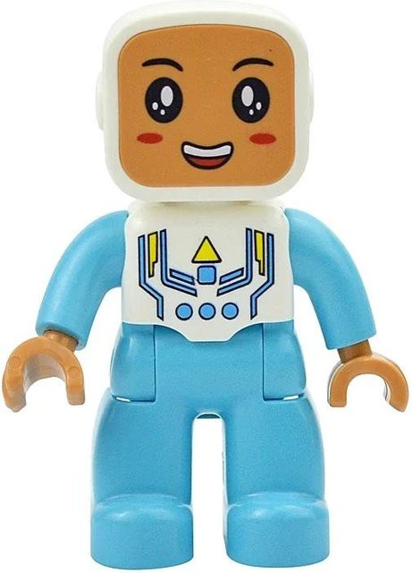 Yiran toy Familienfiguren Baustein, Prinzessin, Piraten, Polizei, ab 3 Jahren - Bild 1