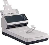 Ricoh fi-8290 Dokumentenscanner mit Flachbett, Duplex-Scan, 600 dpi und Anschlüssen für USB-C, USB-A sowie Ethernet/LAN in Anthrazit, Grau und Weiß - Bild 2