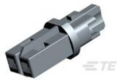 TE Connectivity Tasche 293388-2 in Weiß und Grau - Bild 1