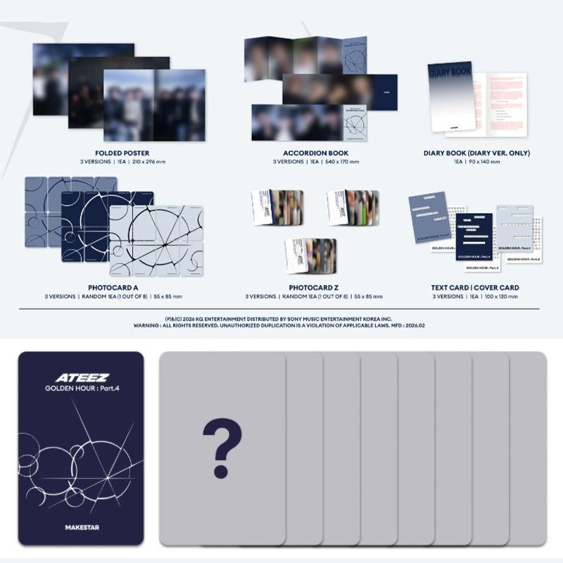 ATEEZ – Goldene Stunde: Teil 4 (13. Mini-Album), A Ver., CD - Bild 4