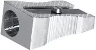 Soennecken Block Spitzer aus Metall in Silber - Bild 1
