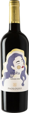 Paololeo MoRa MoRa Malvasia Nera, Salento IGP, 2023, trocken, Rotwein, 0,75 l