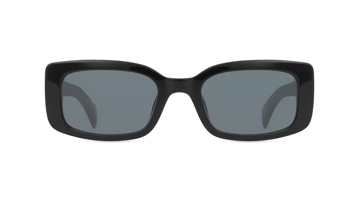 Rag & Bone RNB6002/S Sonnenbrille, Vollrand, quadratisch, Acetat, Unisex, schwarz - Bild 1
