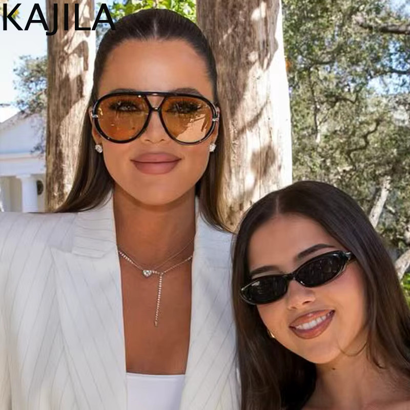 Kajila Sonnenbrille Aviator, Metall, Vollrand, Damen - Bild 2