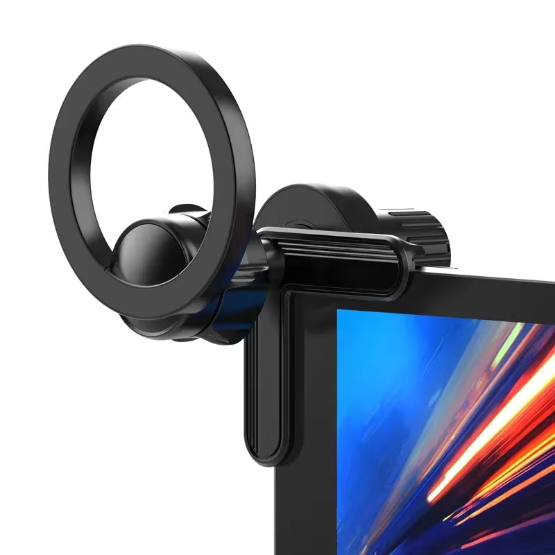 VIKEFON Magnetische Auto-Handyhalterung in Schwarz mit 360 Grad Drehung für iPhone und MagSafe kompatible Smartphones - Bild 2