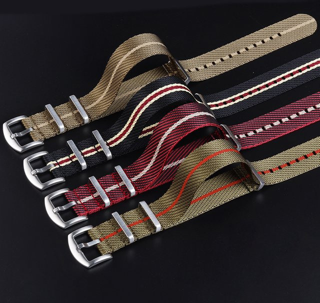 HQstrap Uhrenarmband Textil/NATO, Bunt, Unisex - Bild 1