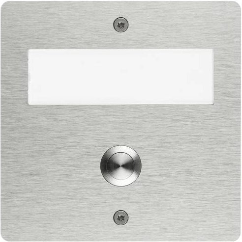 Grothe 43451 Funkklingel mit Namensschild in Silber - Bild 1