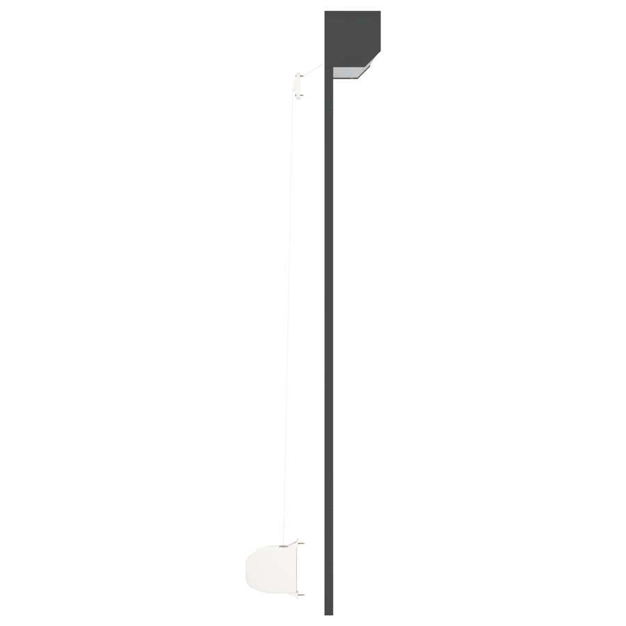 Rollladen von VD Home Furnishing aus Aluminium und Polyurethan in Anthrazitgrau, B: 120 cm, H: 150 cm - Bild 2