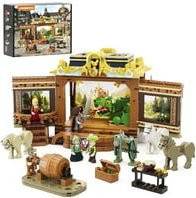 Lumibricks Mittelalterliche Truppenkutsche Klemmbaustein Konstruktionsspielzeug - Bild 1