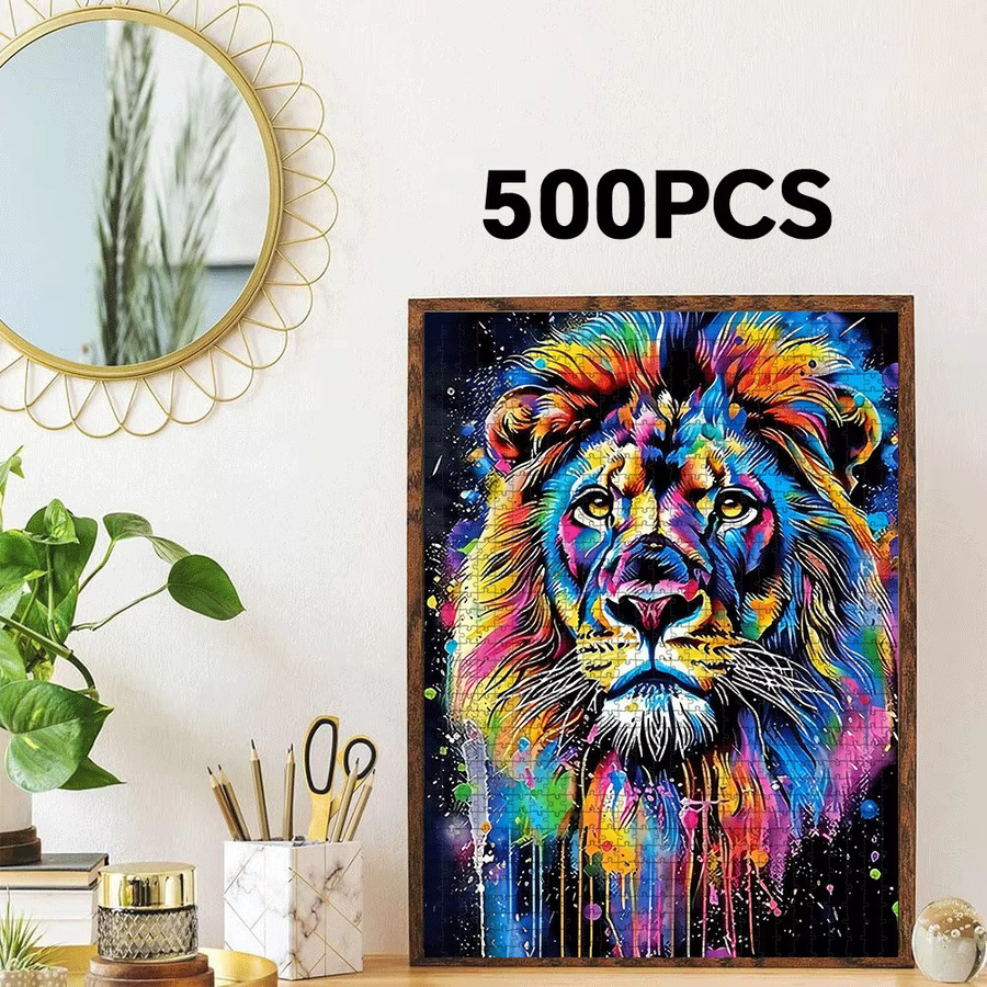 AZNM Löwenpuzzle, Puzzle, 1000/500 Teile - Bild 3