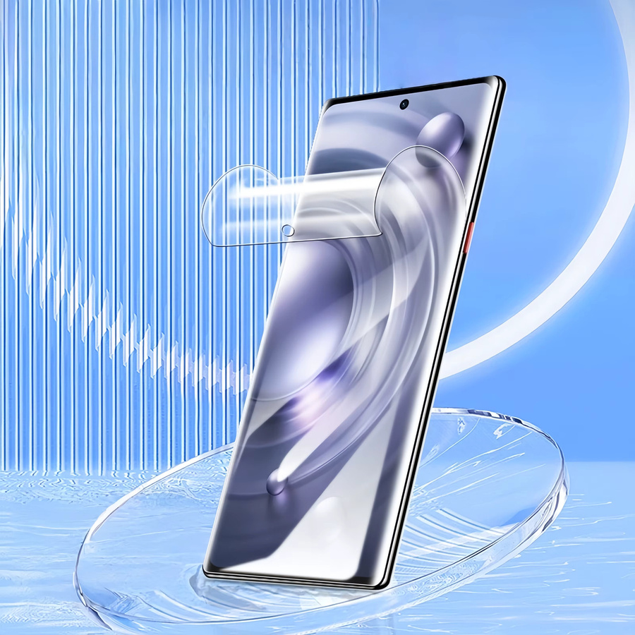 2 Stück flexible Hydrogel-Displayschutzfolie für OPPO A6, A5 Pro, A6X und A5X, transparent und kratzfest - Bild 2