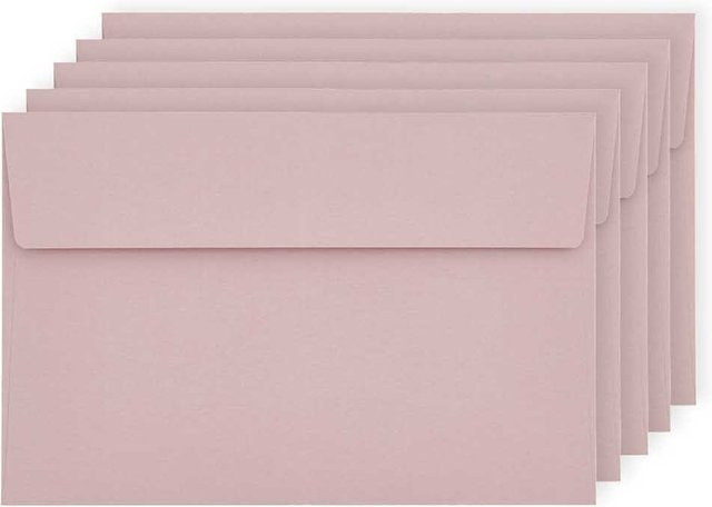 Rico Design Paper Poetry Luxury Umschläge C7 in Rosenquarz - Bild 1