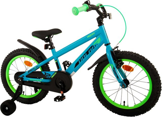 VOLARE Rocky Kinderfahrrad, 16 Zoll, grün - Bild 1