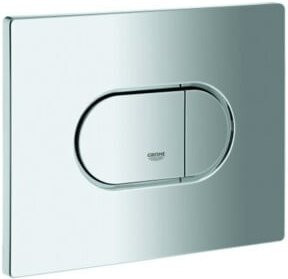 Grohe Abdeckplatte Arena Cosmopolitan für waagerechte Montage in Chrom, Breite: 19,7 cm, Höhe: 15,6 cm, Tiefe: 19,7 cm - Bild 1