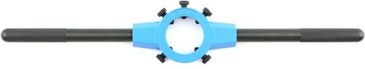 GSR Schneideisenhalter M1 - M2.6 nach DIN 22568 und DIN 223 aus Kunststoff in Schwarz und Blau - Bild 2