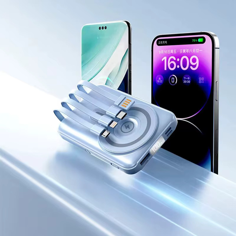 QUART QT Kabellose magnetische Powerbank mit 10.000 mAh und 22,5 W Schnellladefunktion - Bild 4