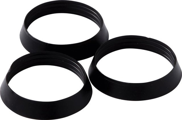 KÖRO Keildichtung Weich 1 1/4 Zoll für 32 mm Siphons, Schwarz, 3 Stück - Bild 1