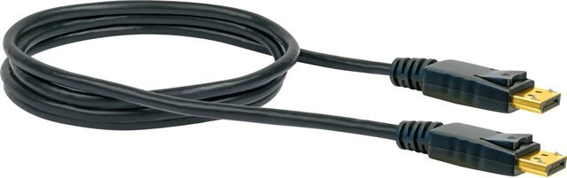 Schwaiger Anschlusskabel DisplayPort in Schwarz - Bild 1