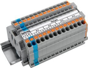 WAGO Relaisklemmenleiste 821-502 grau 2,50mm² - Bild 1