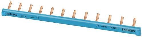 Siemens 5ST3763 Stiftsammelschiene, 1-phasig, 10mm2, 12 Stifte, blau, schneidbar - Bild 1