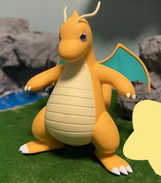 TAKARA TOMY Pokémon Dragonite Action Figure, 12 cm, Kunststoff - Bild 1
