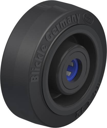 Blickle POEV 80/12XR Kunststoff-Rad in Schwarz mit einem Durchmesser von 80 mm und einer Tragfähigkeit von 140 kg - Bild 1