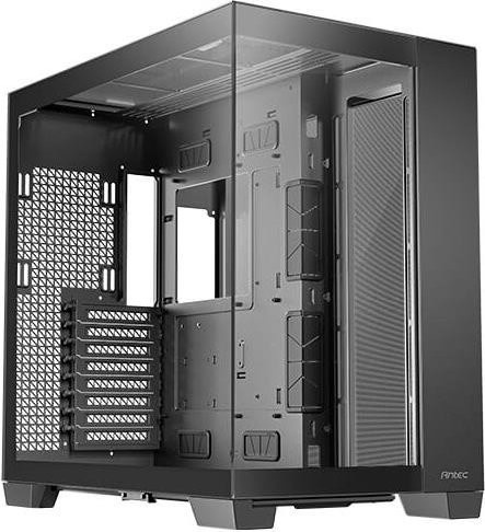Antec Constellation Series C8 FT Seitenteil mit Fenster aus gehärtetem Glas in Schwarz mit USB-C und 3,5 mm Audio Anschluss - Bild 1