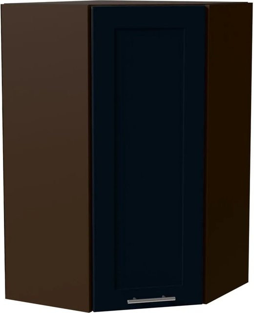 Feldmann-Wohnen Hängeschrank Oslo W4/10/60 in Lava und Indigo Matt, B/T/H: 60 x 60 x 96 cm - Bild 1