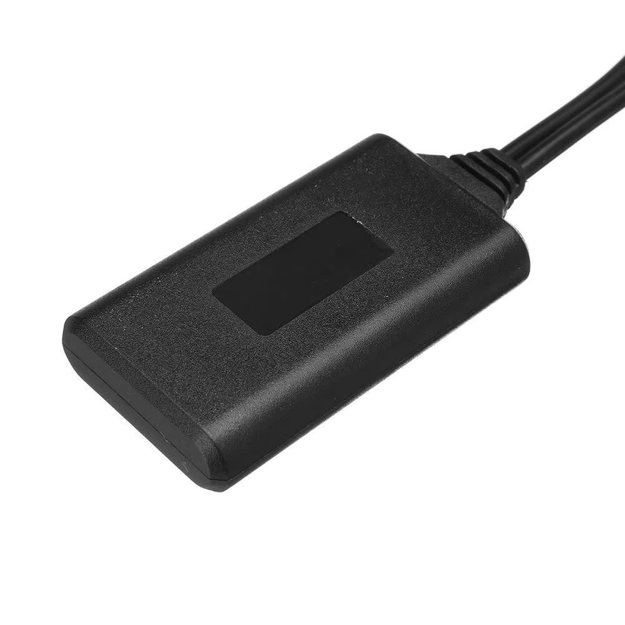 Universeller Bluetooth Adapter für das Auto mit 3,5 mm AUX-In und USB-Anschluss, Schwarz - Bild 2