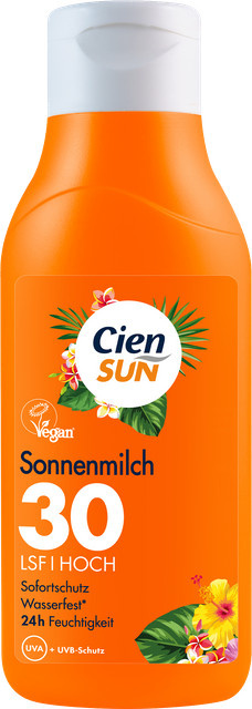 Cien Sonnenmilch LSF 30, 250 ml, Gesicht und Körper - Bild 1