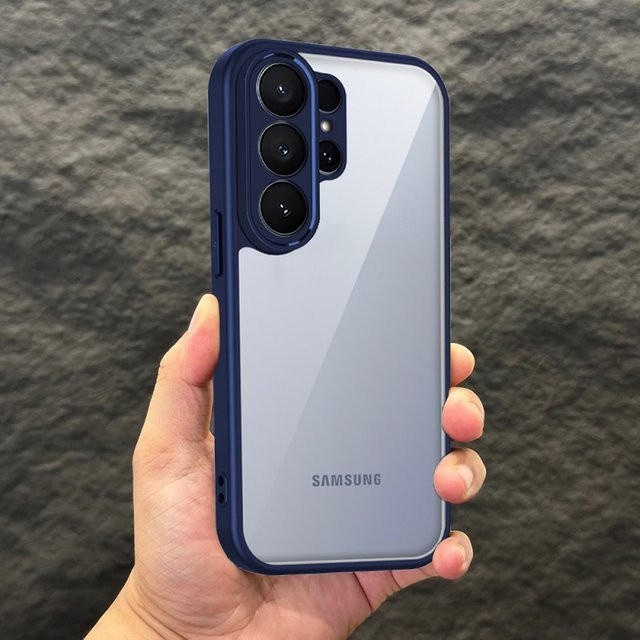 Transparente Matte Acryl Schutzhülle für Samsung Galaxy S26 S25 S24 S23 S22 Ultra S21 FE und weitere Modelle - Bild 1