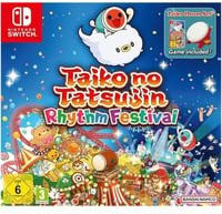 Taiko no Tatsujin: Rhythm Festival inklusive Trommel für Nintendo Switch Rhythmusspiel - Bild 1