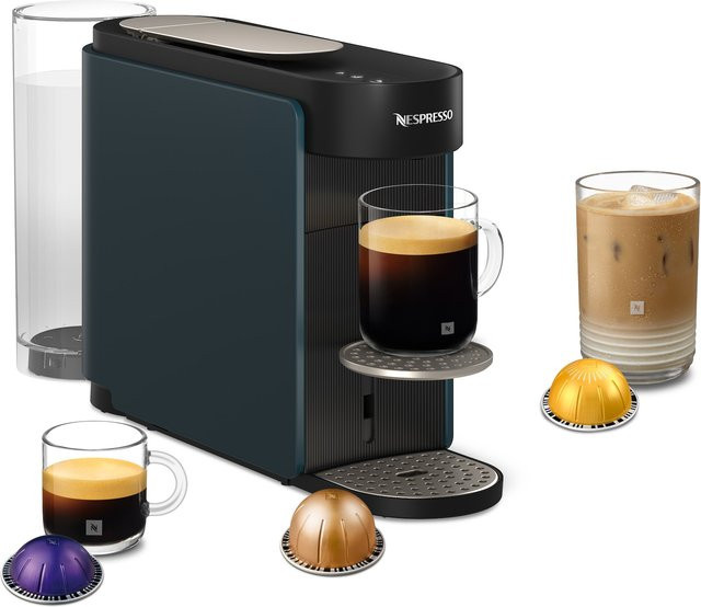 Nespresso Vertuo Up Kapselautomat Krups in Ocean Blue XN9404 - Bild 1