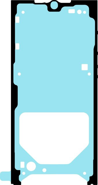 Samsung Galaxy S22 Ultra 5G S908 Display Klebstoff Service Pack in Blau GH02-23303A - Bild 1