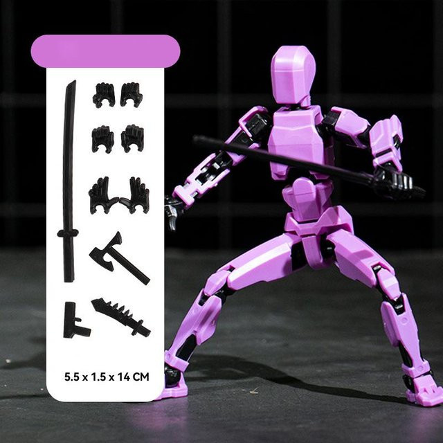 Titan T13 Lucky Dummy 13 Roboter, Actionfigur, 14cm, ab 6 Jahren - Bild 1