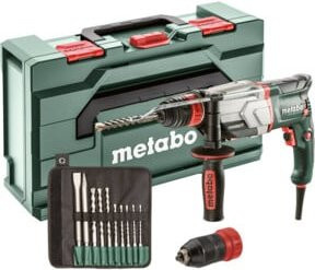Metabo Multihammer UHE 2660-2 Quick Set mit 10-teiligem SDS-plus-Bohrer- und Meißelsatz und metaBOX 145 L - Bild 2