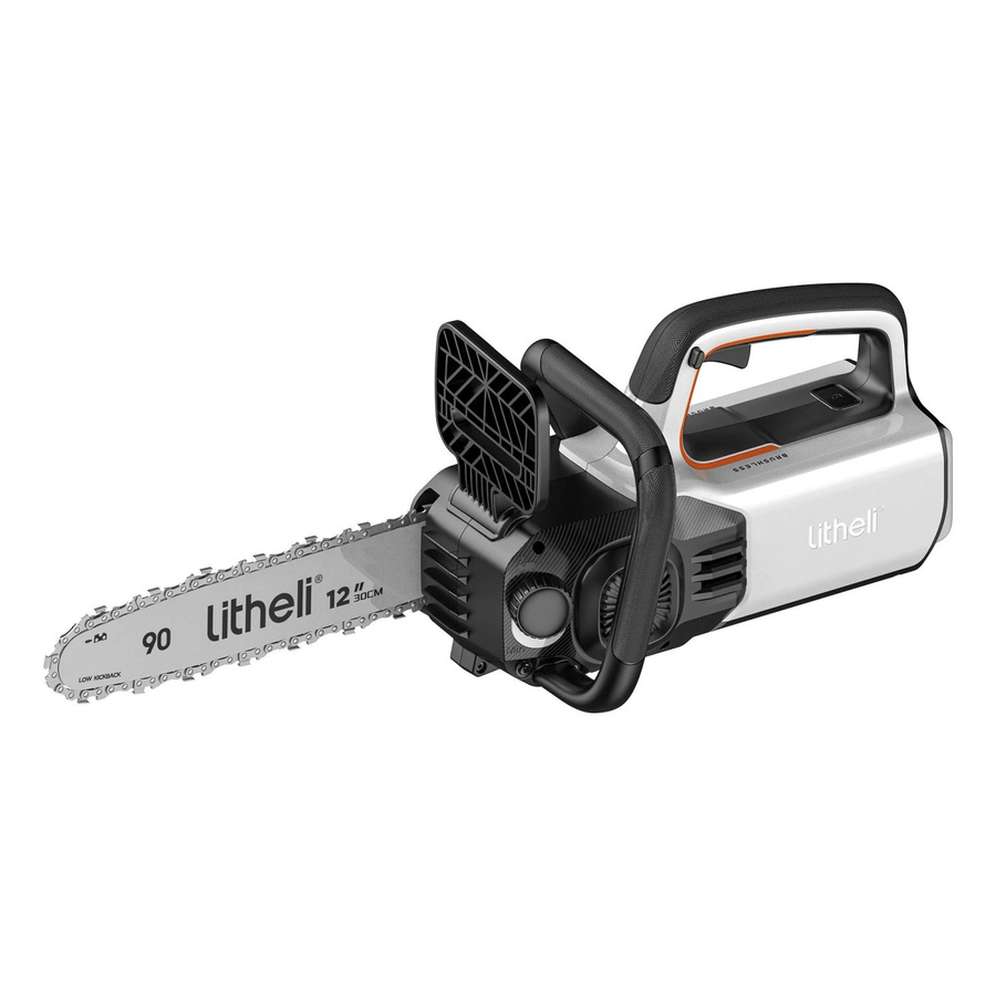Litheli Akku-Kettensäge U20 EGT050074 Mono in Schwarz/Silber ohne Akku - Bild 2