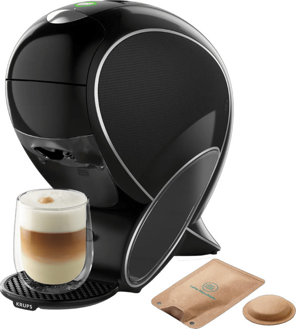 Krups NESCAFÉ Dolce Gusto NEO Latte Kapselmaschine in Schwarz mit Kapselerkennung - Bild 1