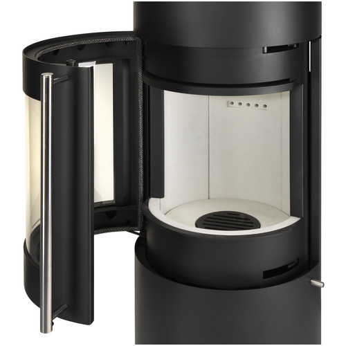 THERMIA Kaminofen Xena XL in Schwarz aus Stahl mit 7 kW Leistung - Bild 2