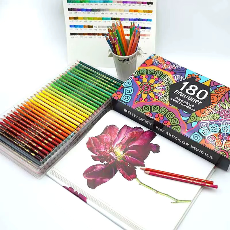 Brutfuner Wasserlösliche Buntstifte in Multicolor für Kunstzeichnungen - Bild 5